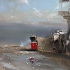 Tramway Rouge - 130x97cm
